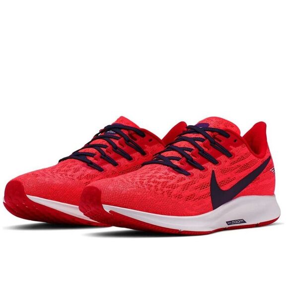 Nike Air Zoom Pegasus 36 New England Patriots CI2012-600 Women's 10.5 Men 8.5 - Picture 1 of 15
